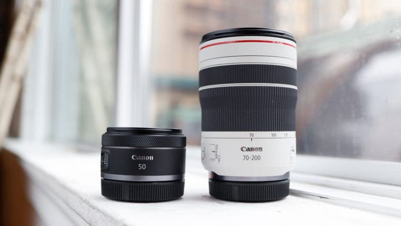 Canon RF 50mm F1.8 STM and Canon RF 70-200mm F4 L IS USM