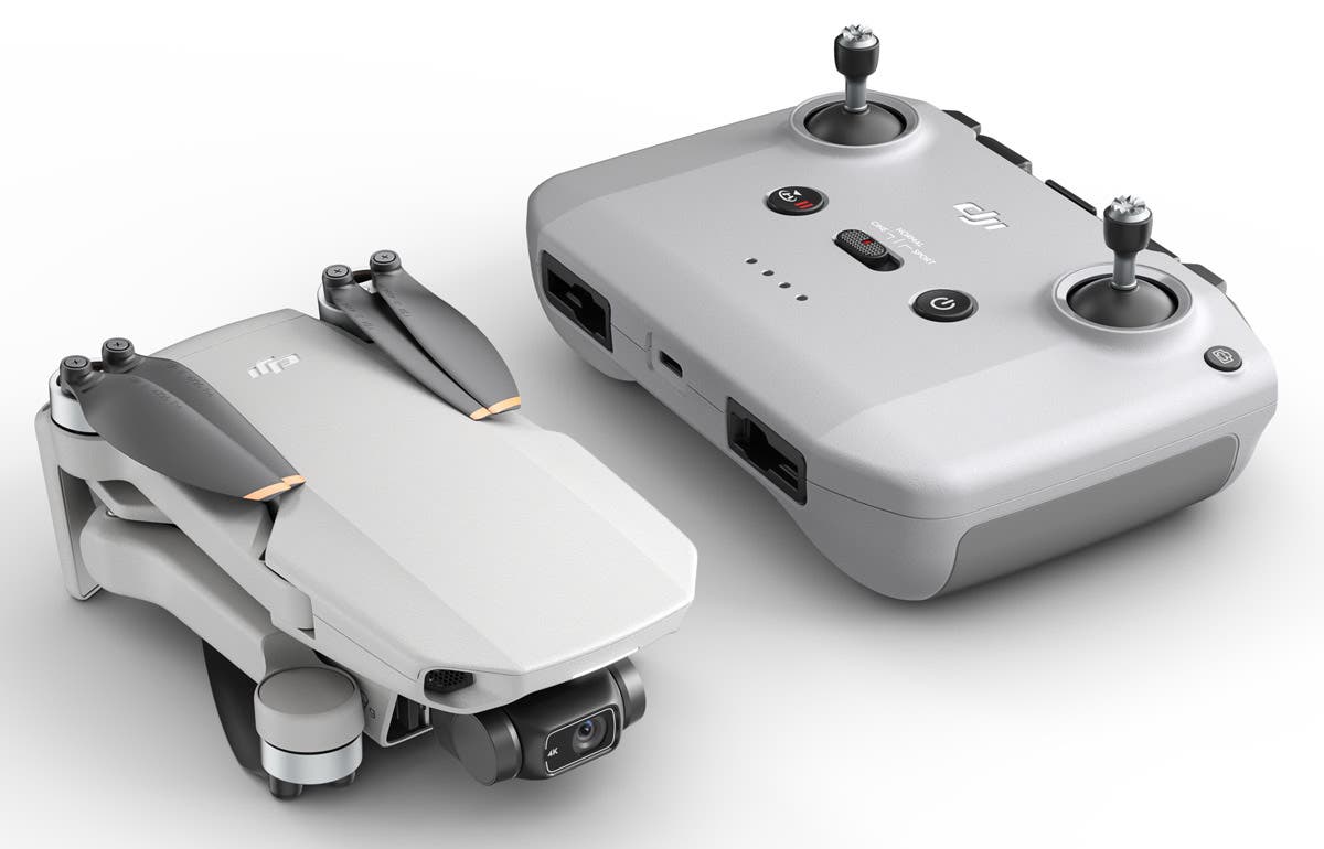 DJI Mini 2 Drone and controller