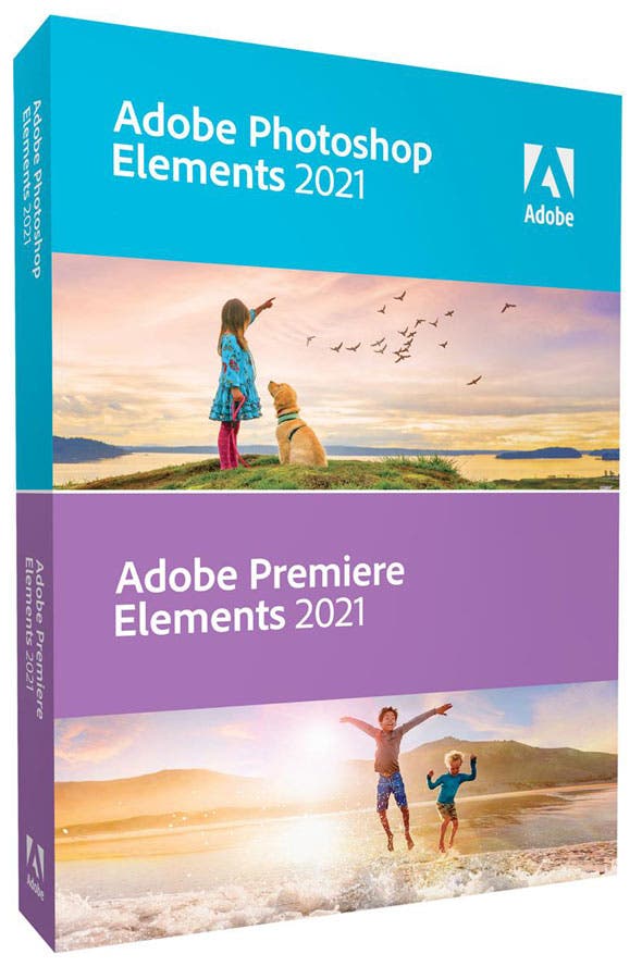 Adobe Elements 2021, Adobe Photoshop 2021, Adobe Premiere 2021