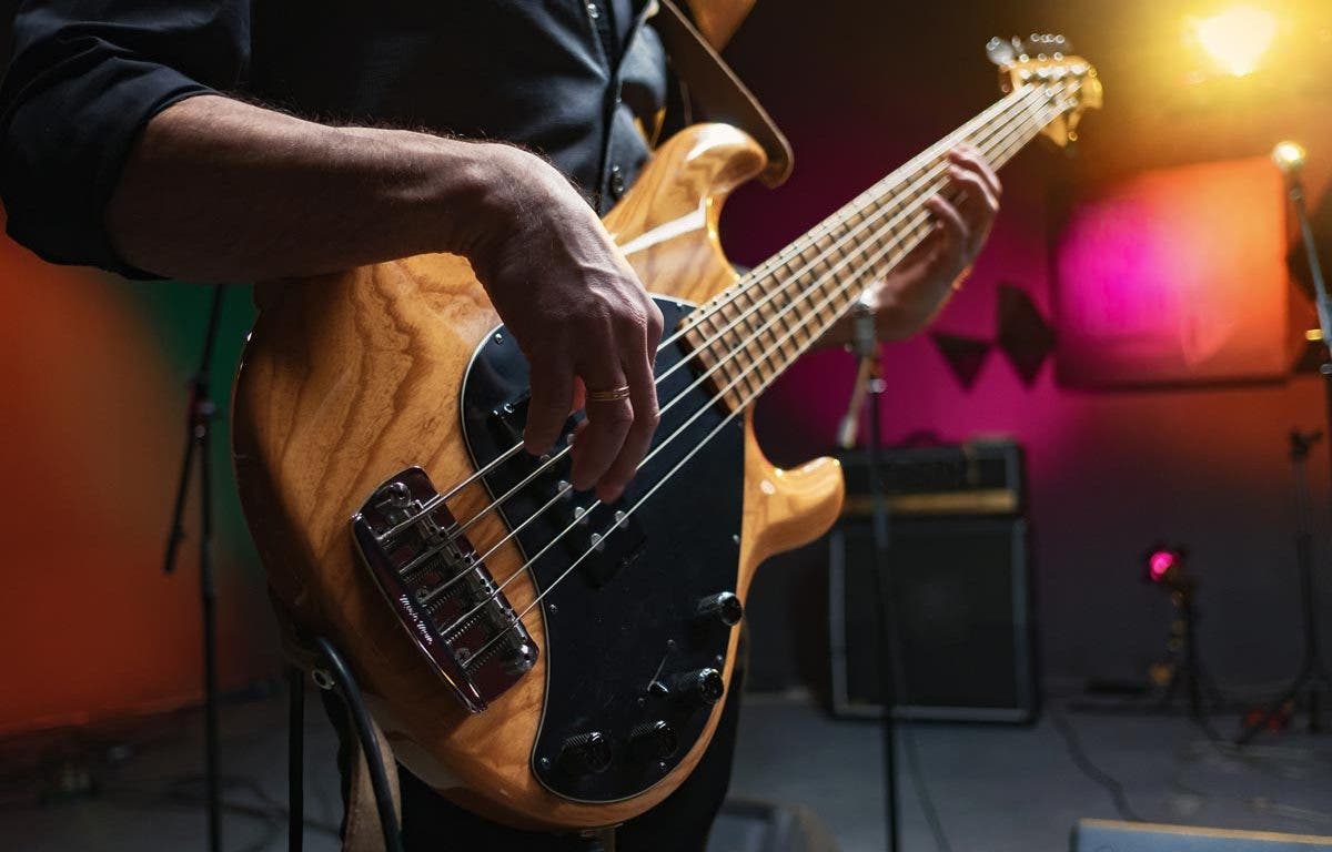 bass guitar player