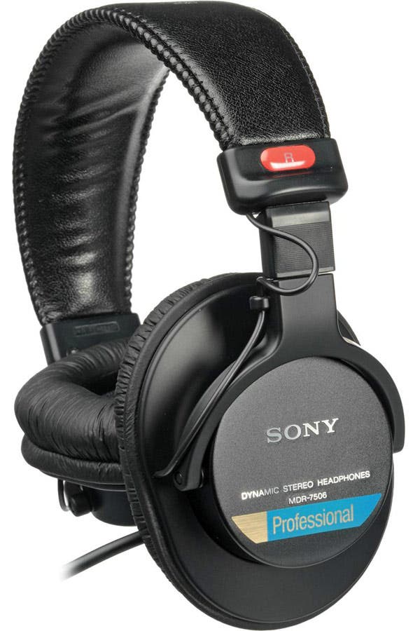 Sony MDR-7506 Professional Folding Headphones