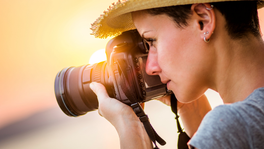 Female Photographer Telegraph