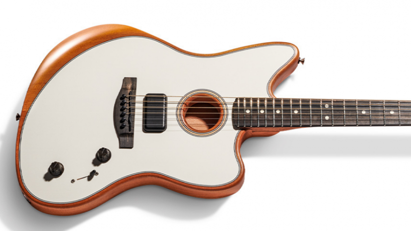 Fender Unveils New American Acoustasonic Jazzmaster Acoustic Guitars