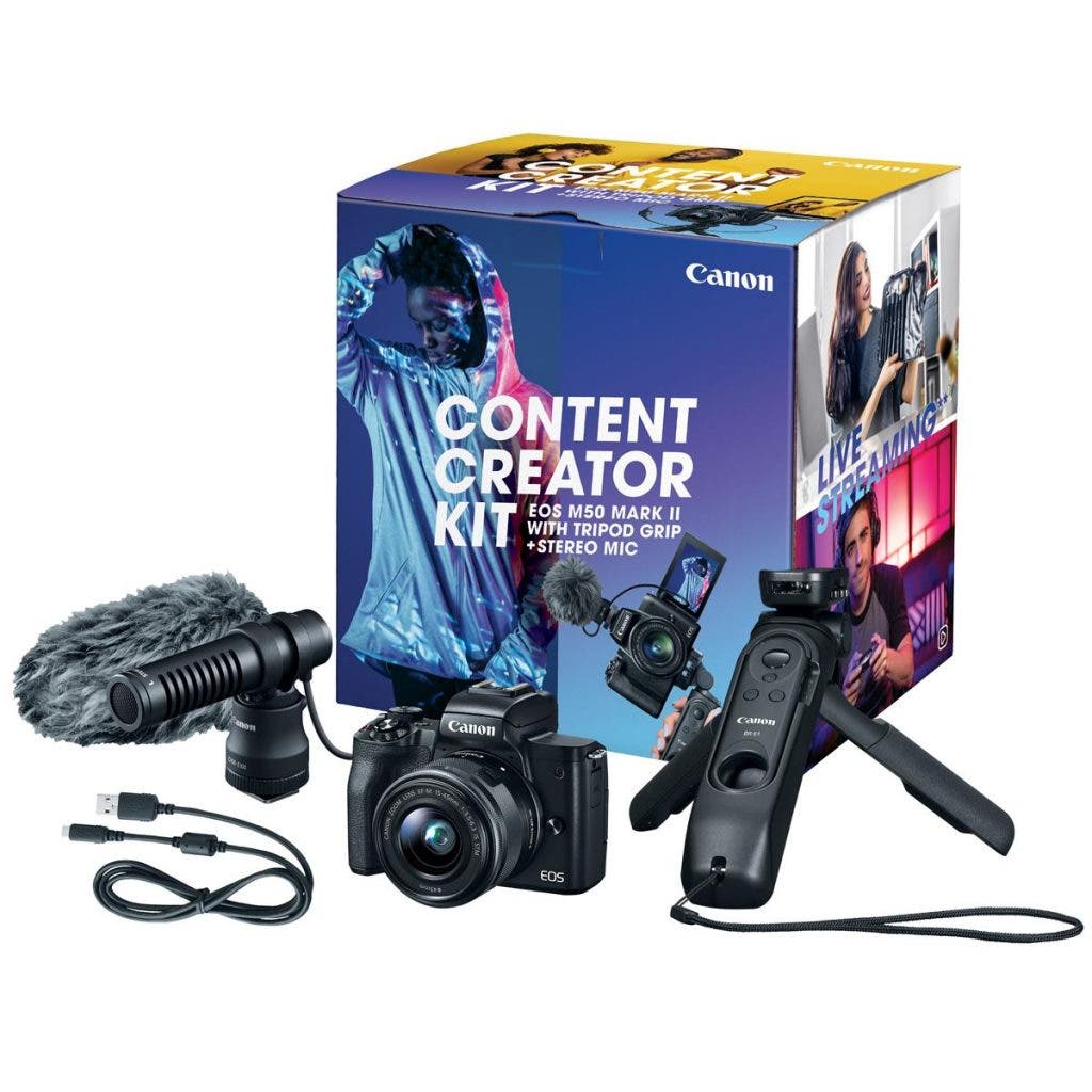 EOS M50 Mark II Content Creator Kit