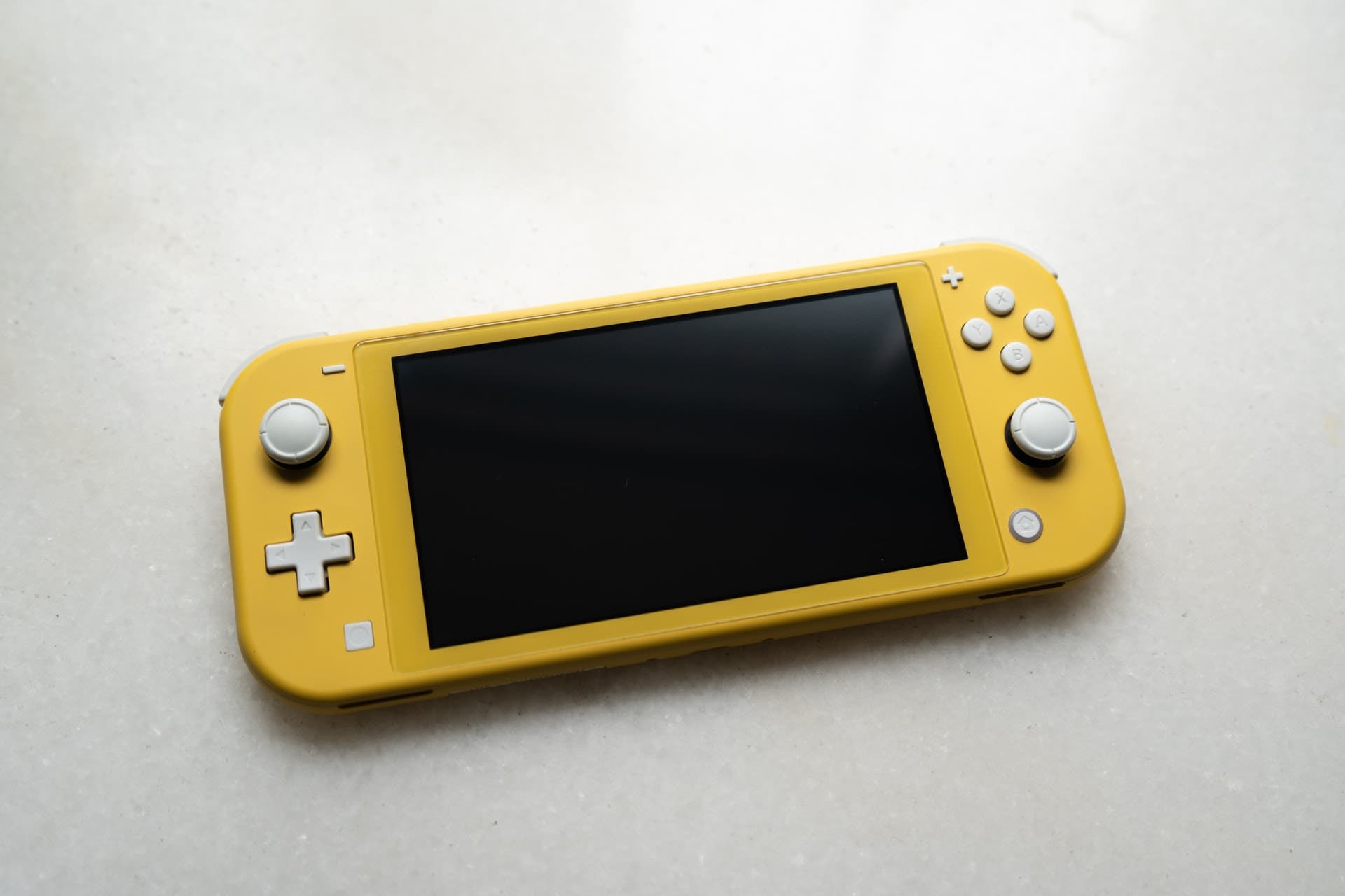 Yellow Nintendo Switch Lite