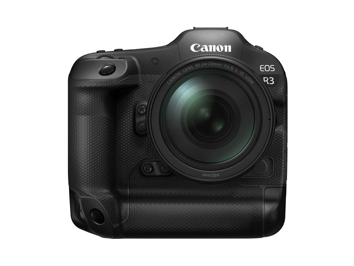 Canon EOS R3 full-frame mirrorless camera development