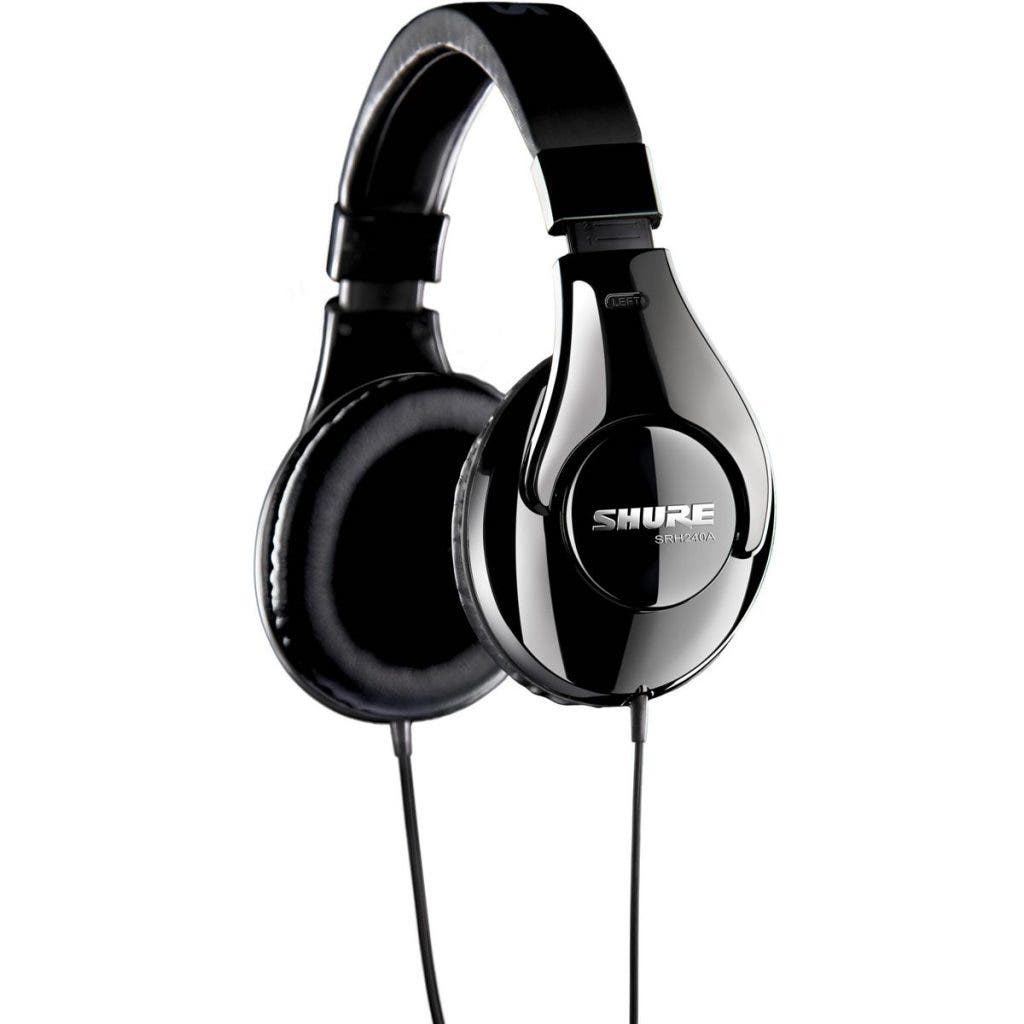 Shure SRH240A Professional Quality Headphones, Black