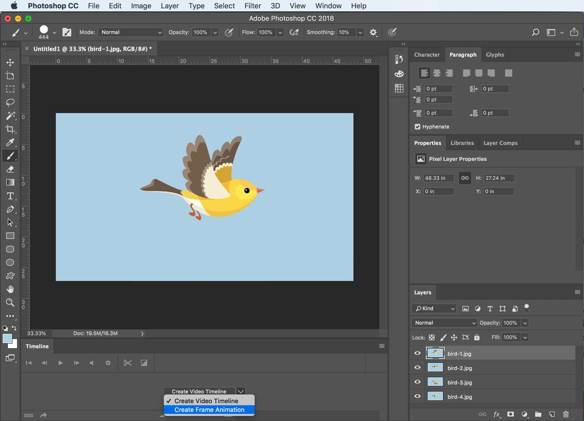 How to Create a Gif From a Logo in Photoshop