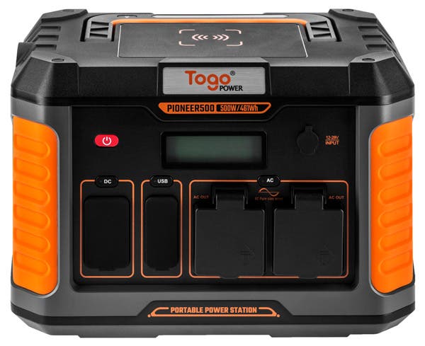 New Togo Pioneer 500 Portable Power Station to Power Your Setup