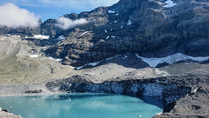 Glacier lake in the Swiss Alpes nature photography tips