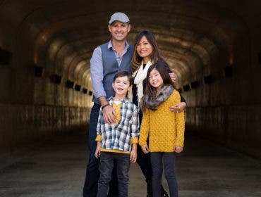 family portrait poses feature