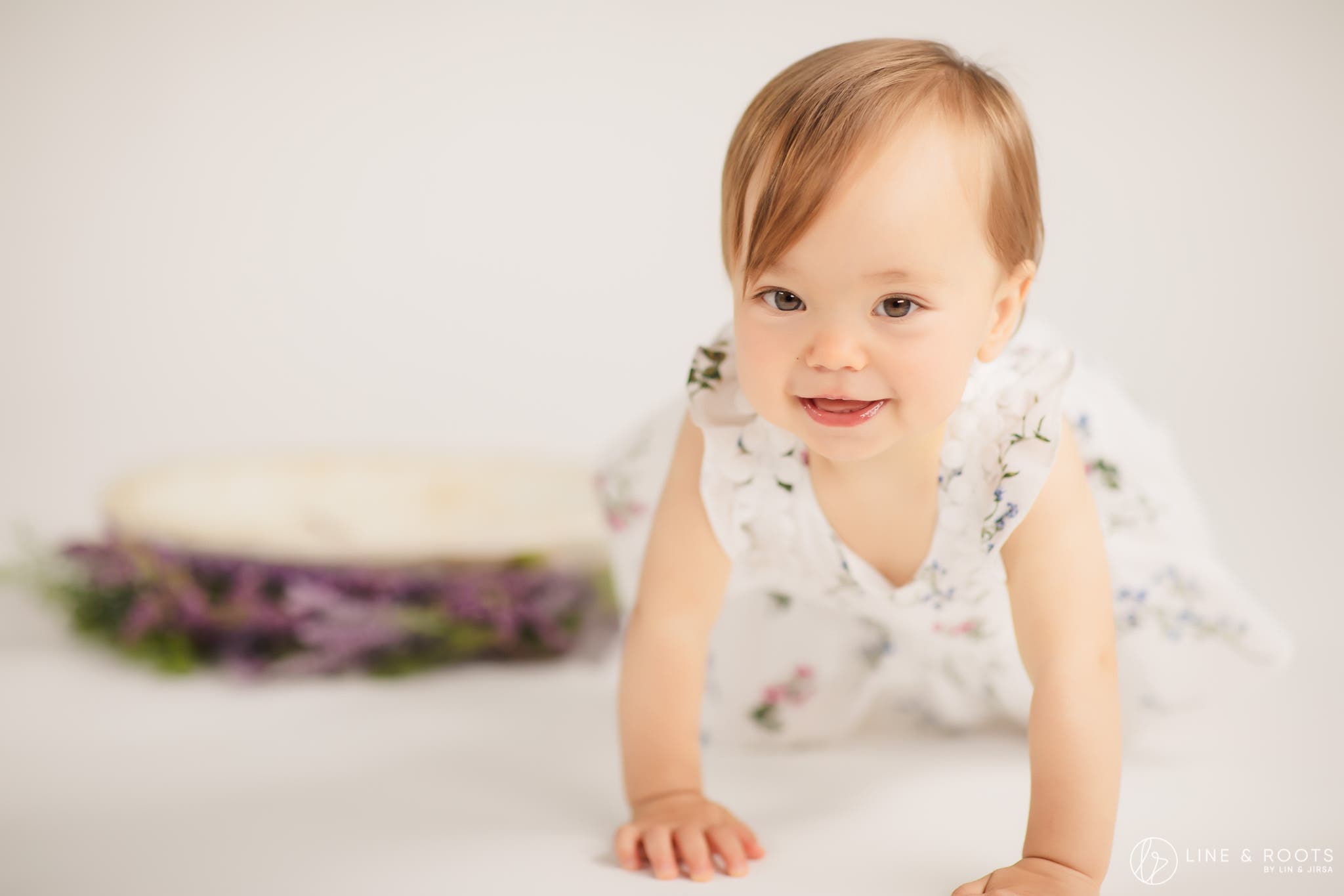 baby crawling