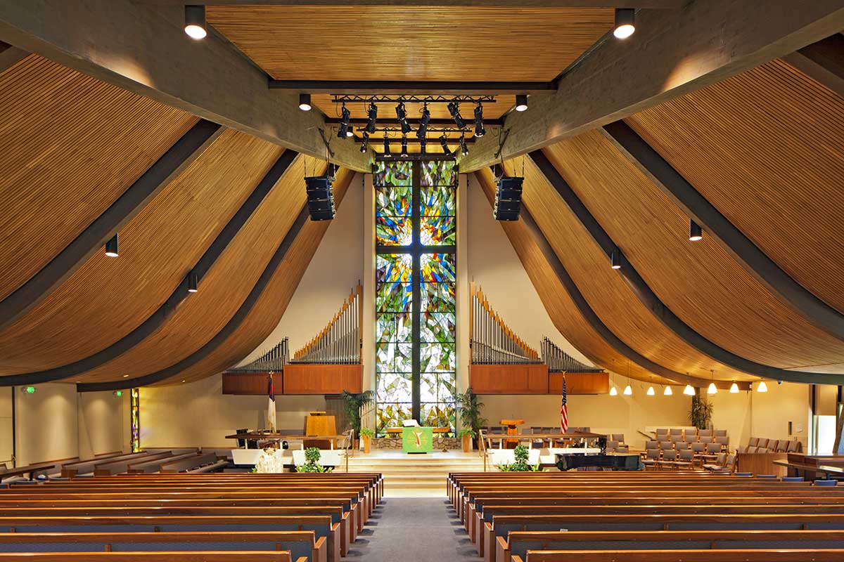 church lighting house of worship camera and lighting