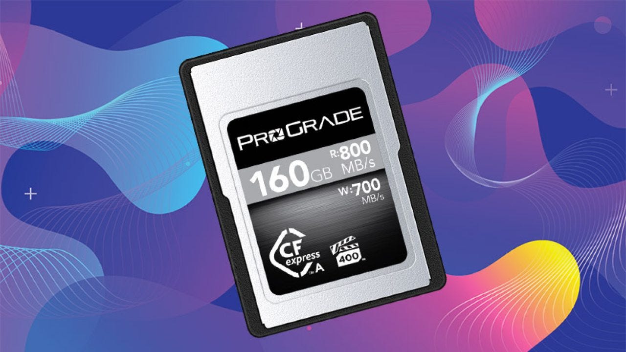 ProGrade Digital Unveils New CF Express Type A Memory Cards - 42West