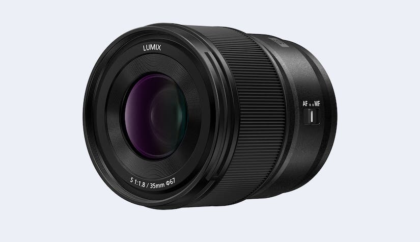 Panasonic Lumix S Series 35mm F1.8 Lens.