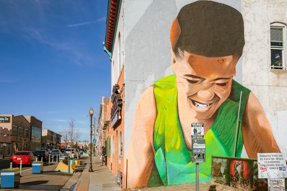Best City Photo Spots in Denver - Santa Fe Arts District