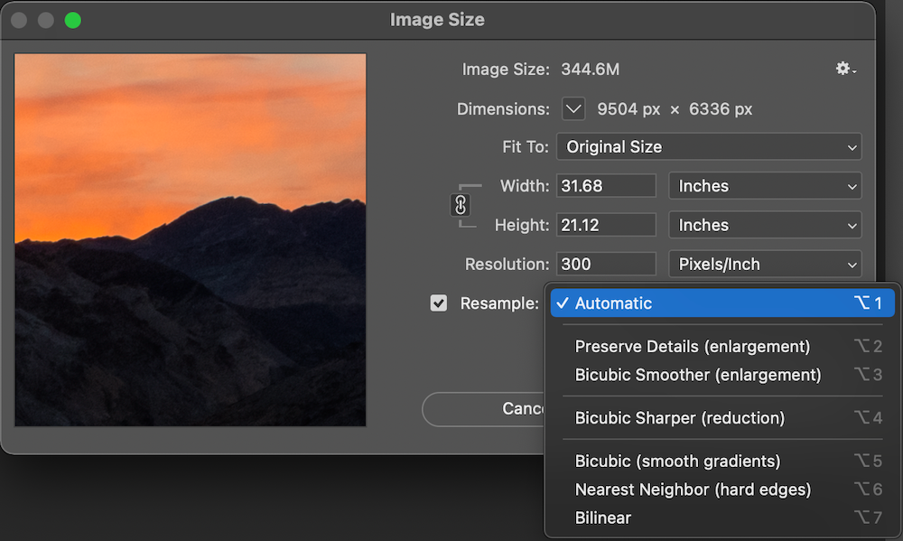 How to Resize an image in Pixlr