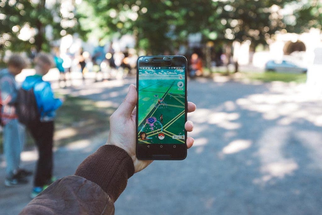 augmented reality pokemongo on iphone