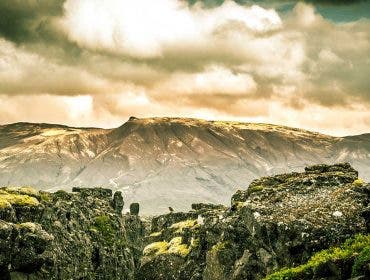 hdr photography iceland volcano