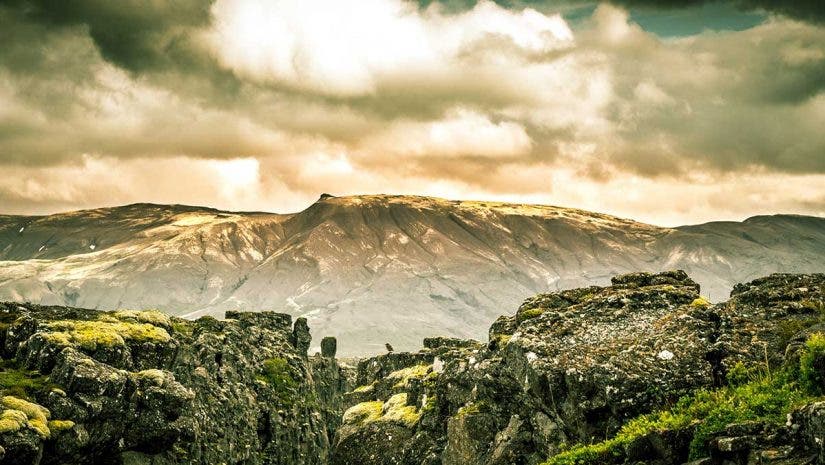 hdr photography iceland volcano