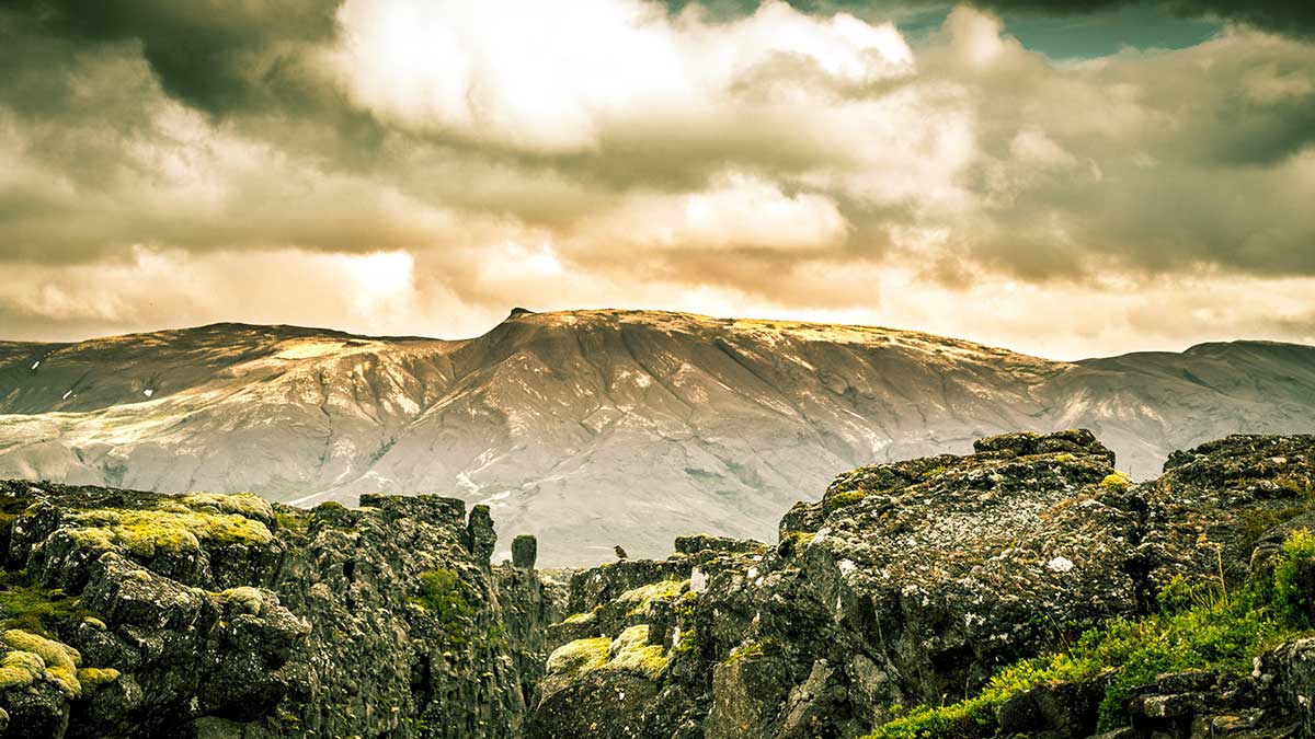 hdr photography iceland volcano