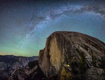 Half Dome in Yosemite Night Photography Tips