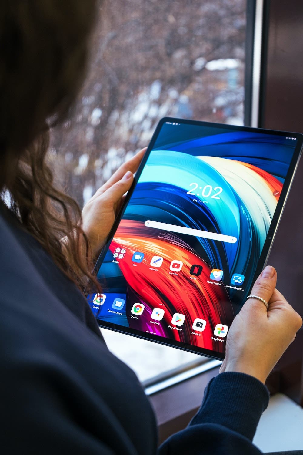 tablet view size
