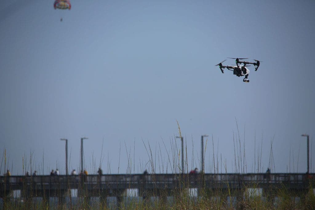 baldwin county drones in flight