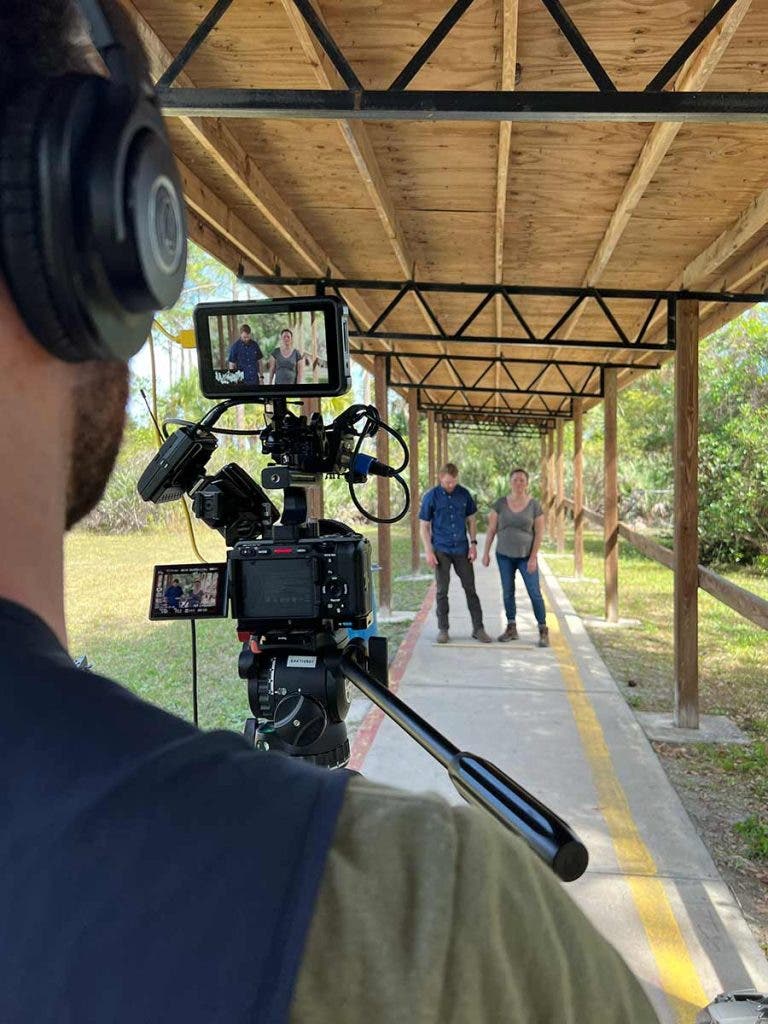 discover mediaworks film production set with sony camera
