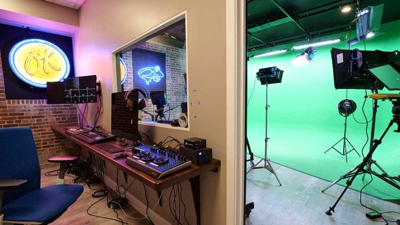 iFrog Marketing Solutions live production studio