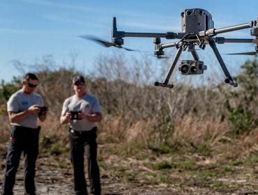 DJI matrice 300 rtk flown by public safety officers