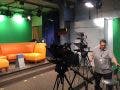 Trinity Elementary School live tv production studio