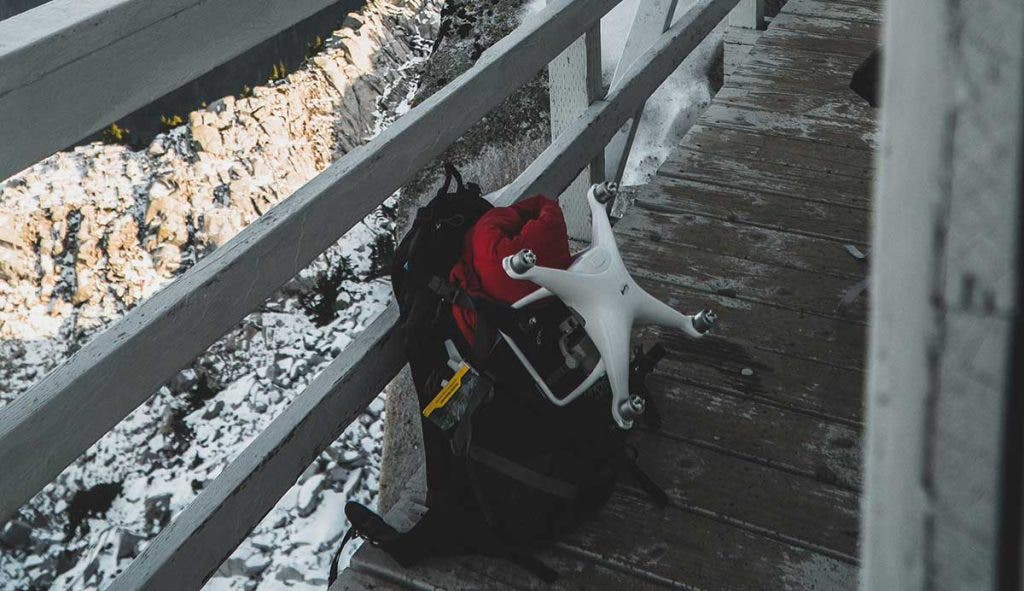 drone on outdoor travel