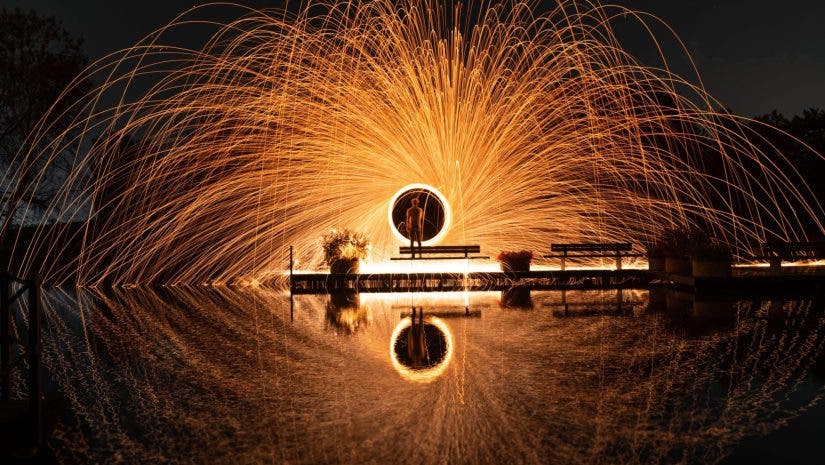 steel wool photography feature