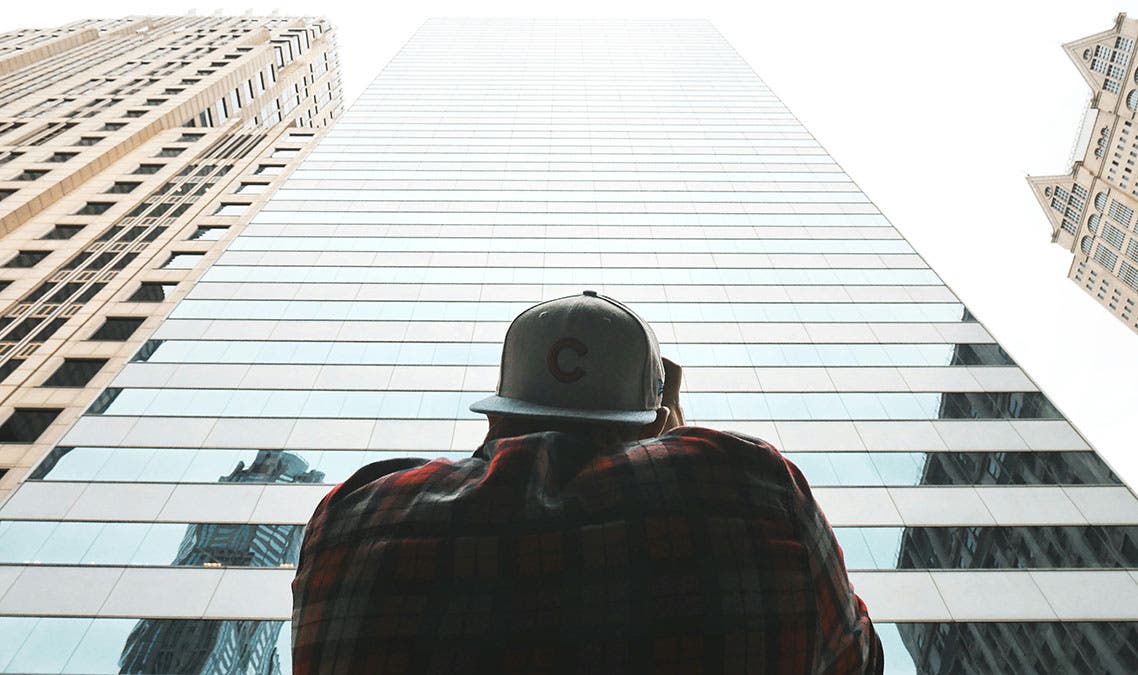 patrick tomasso unsplash worm's eye view shot