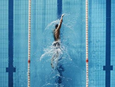 Professional Sports Photo of Swimmer