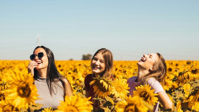 Photo of a girls' summer trip