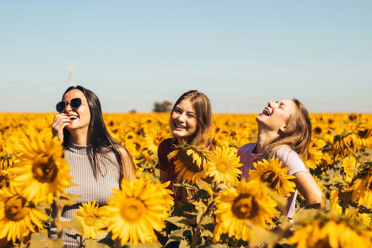 Photo of a girls' summer trip