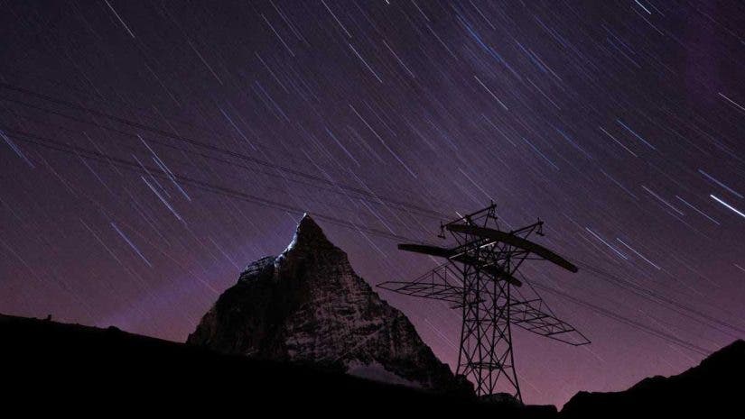 beautiful photo of the night sky