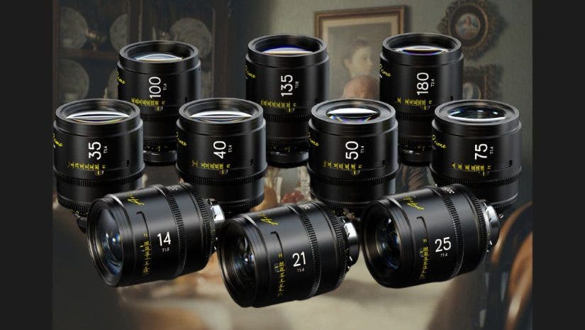 DZOFILM Arles Prime Cine Lenses for PL Mount