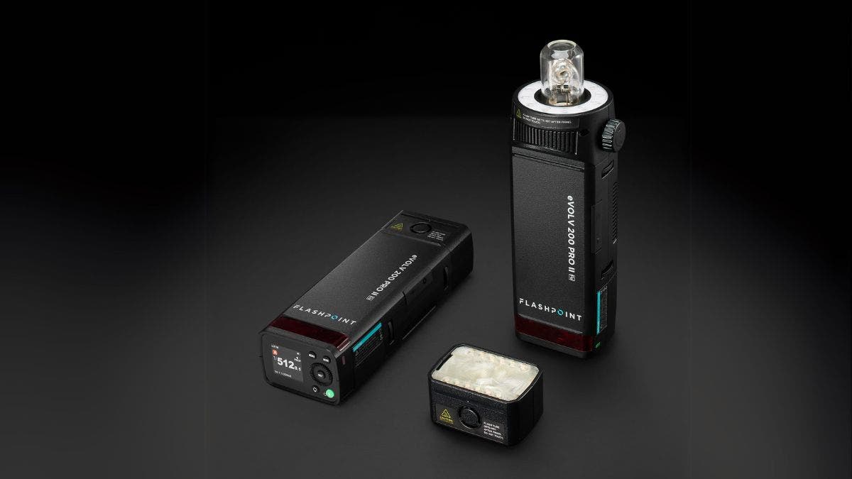Flashpoint eVOLV 200 Pro II TTL Pocket Flash
