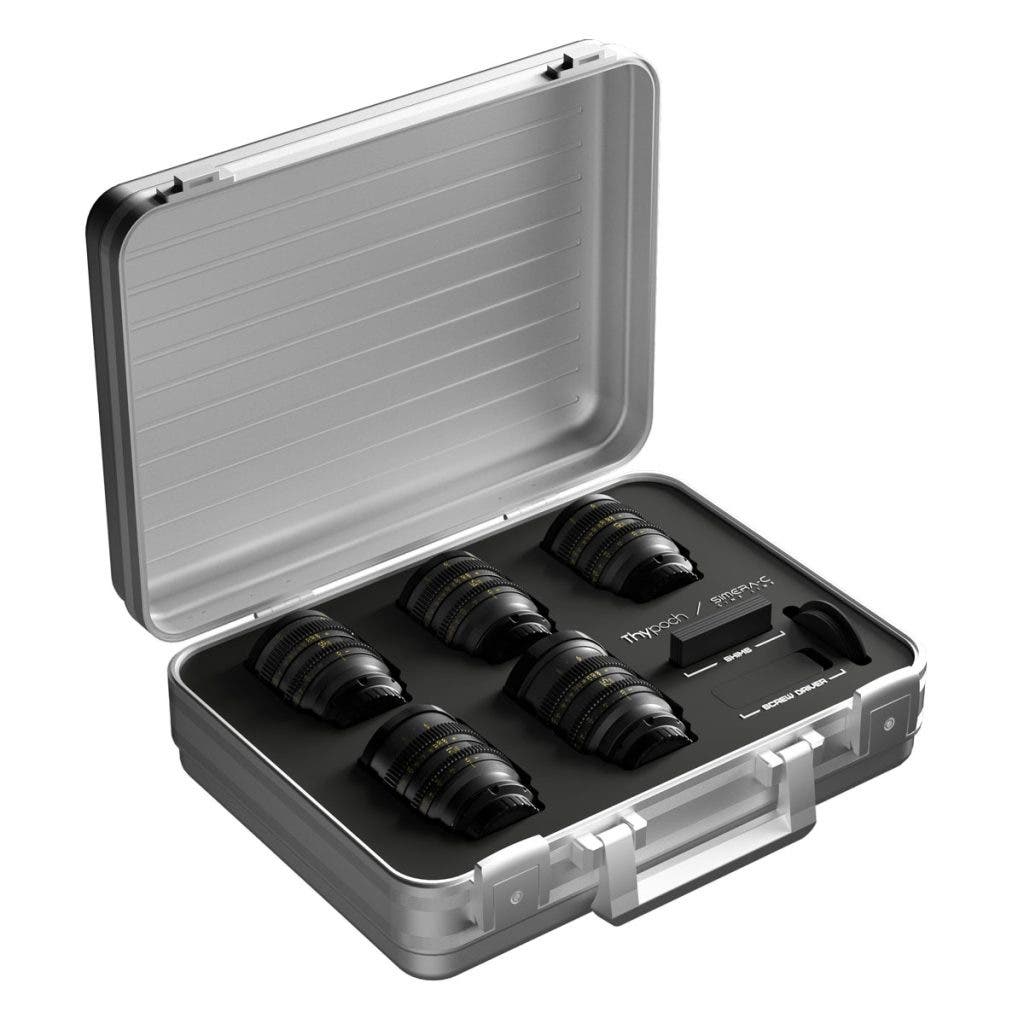 THYPOCH Simera-C 21mm, 28mm, 35mm, 50mm and 75mm T1.5 Prime Cine 5-Lens Kit