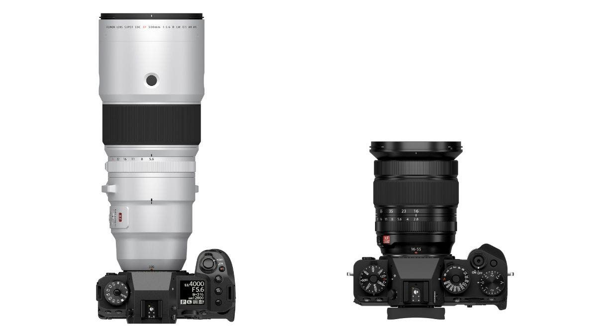New Fujifilm 16-55 and 500mm
