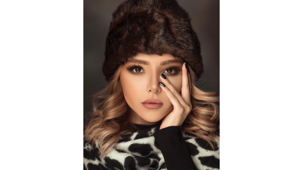 a sample of a fashion portrait