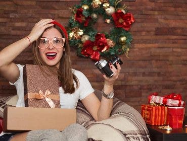 Photographer happy with our gift ideas 2024