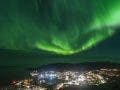 Northern Lights over Qaqortoq, South Greenland_By Stephanie Vermillion