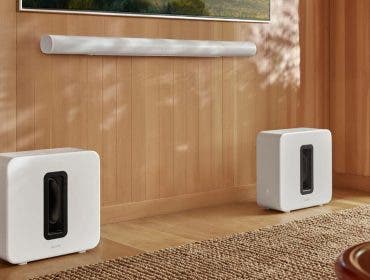 Sonos Arc Ultra Soundbar and Sonos Sub 4 Subwoofer