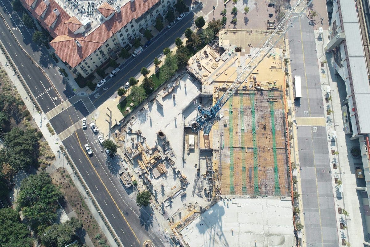 a photo that explains how drones improve surveying accuracy