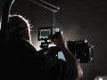 Cinema camera in use