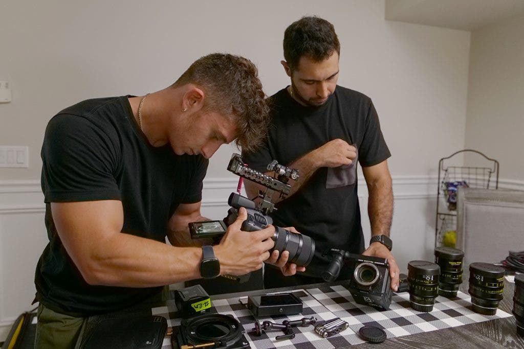 bts video production with nick dabas and giancarlo stigliano
